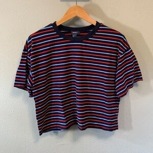 3/$25 Forever 21 Stripped Crop Top